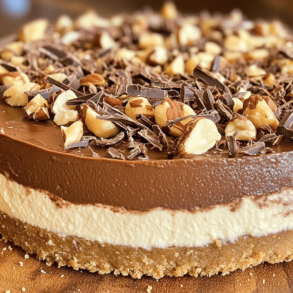 No-Bake Nutella Cheesecake Delightful and Easy Dessert