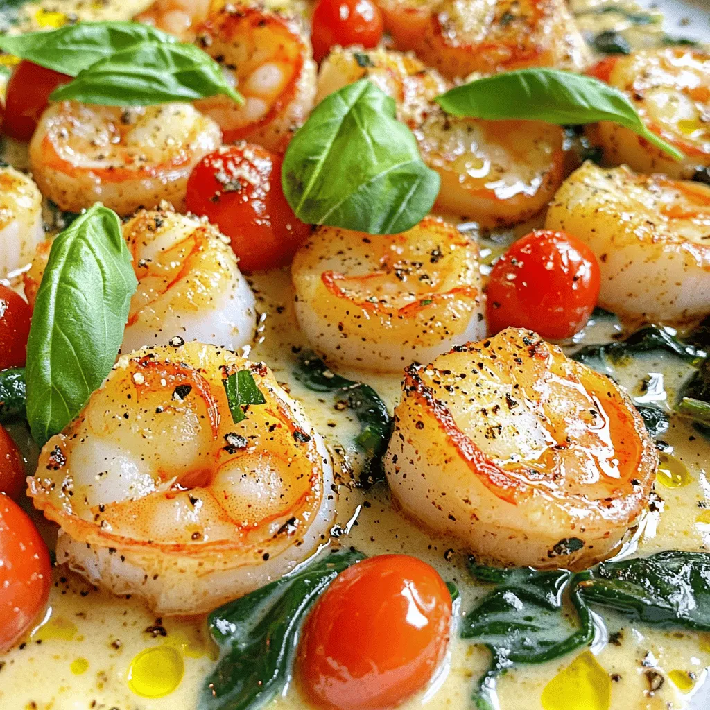 Tuscan Shrimp and Scallops Flavorful Dinner Delight