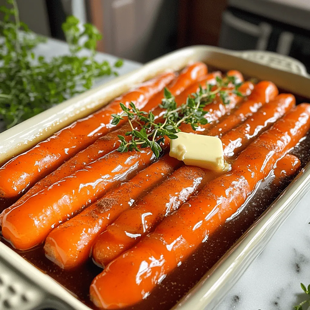 Maple Glazed Carrots Rich and Flavorful Side Dish