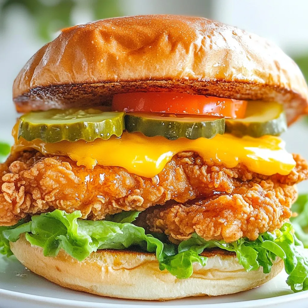Hot Honey Chicken Sandwich Bold and Flavorful Recipe