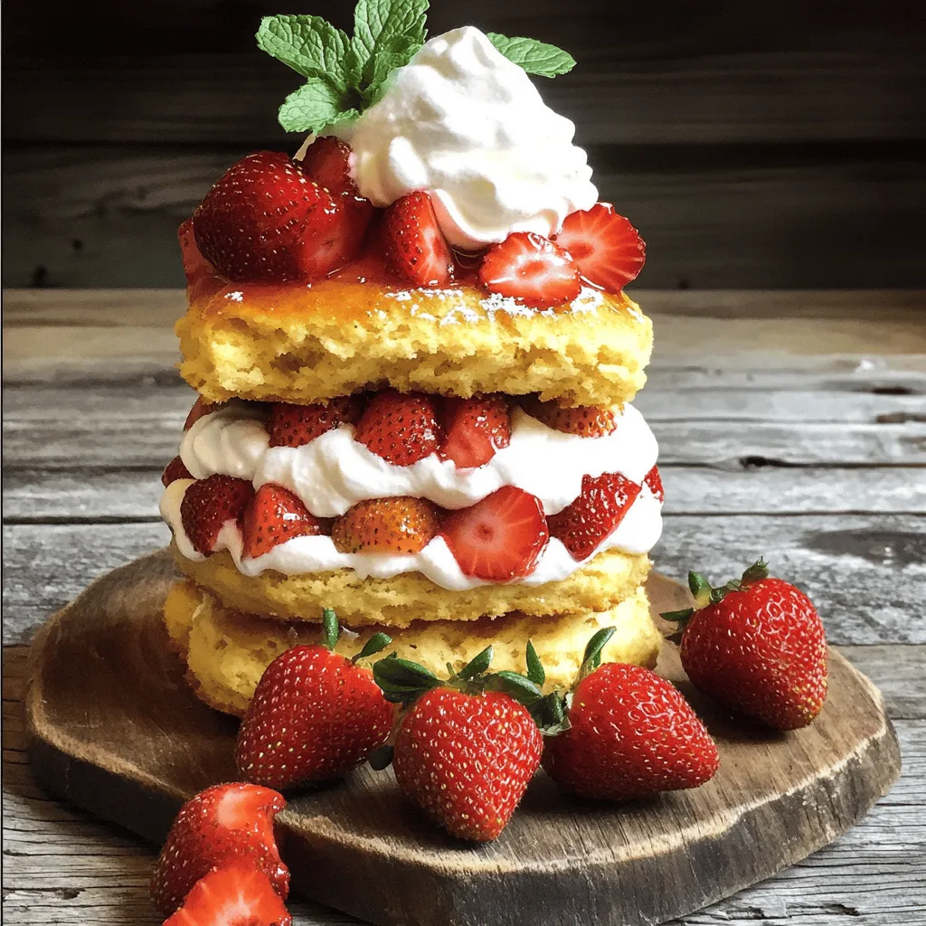 Easy Strawberry Shortcake Simple and Tasty Recipe