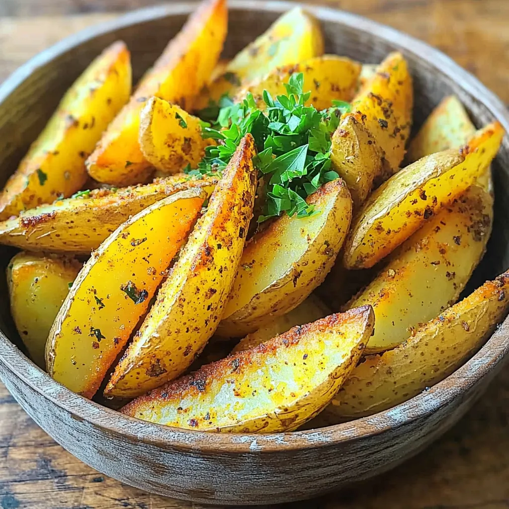Air Fryer Potato Wedges Crispy and Flavorful Treat