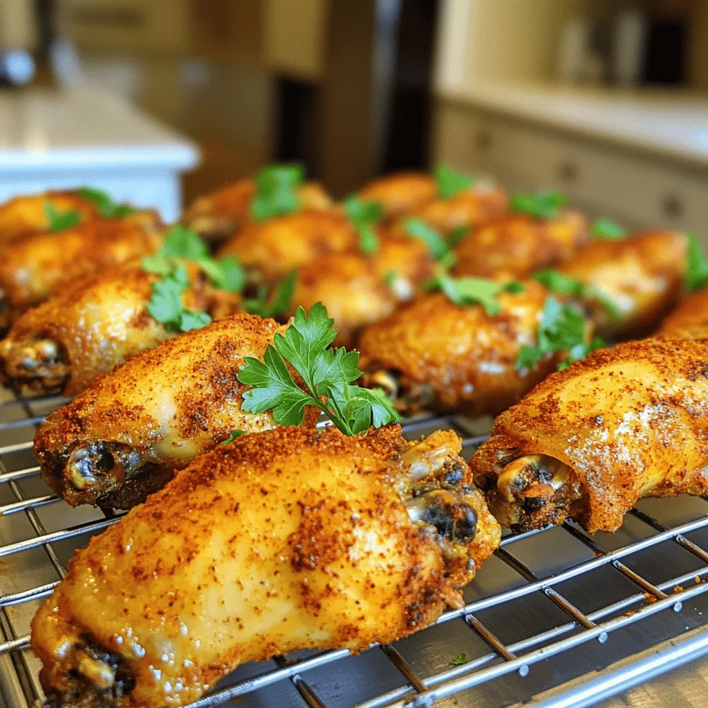 Crispy Baked Chicken Wings Savory and Simple Recipe