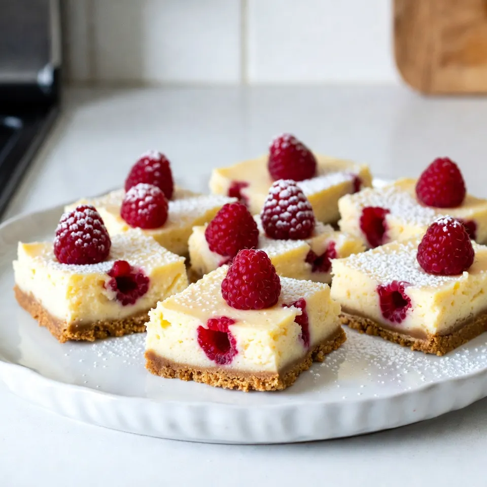 Lemon Raspberry Cheesecake Bars Delightful and Easy