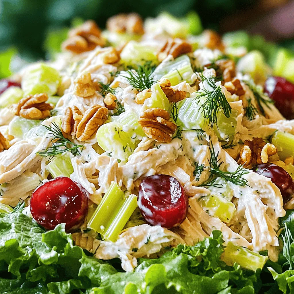 Greek Yogurt Chicken Salad Tasty and Healthy Recipe