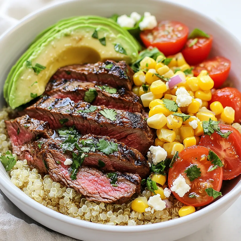 Cilantro Lime Steak Bowls Flavorful and Easy Meal