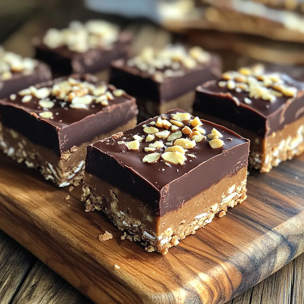 Chocolate Almond Butter Bars Rich and Decadent Treat