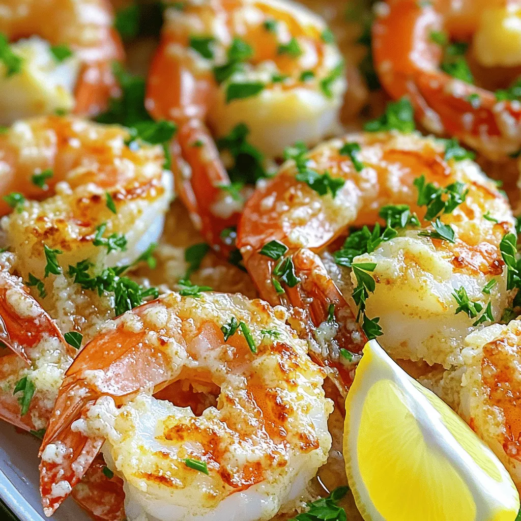 Air Fryer Garlic Parmesan Shrimp Flavorful Delight
