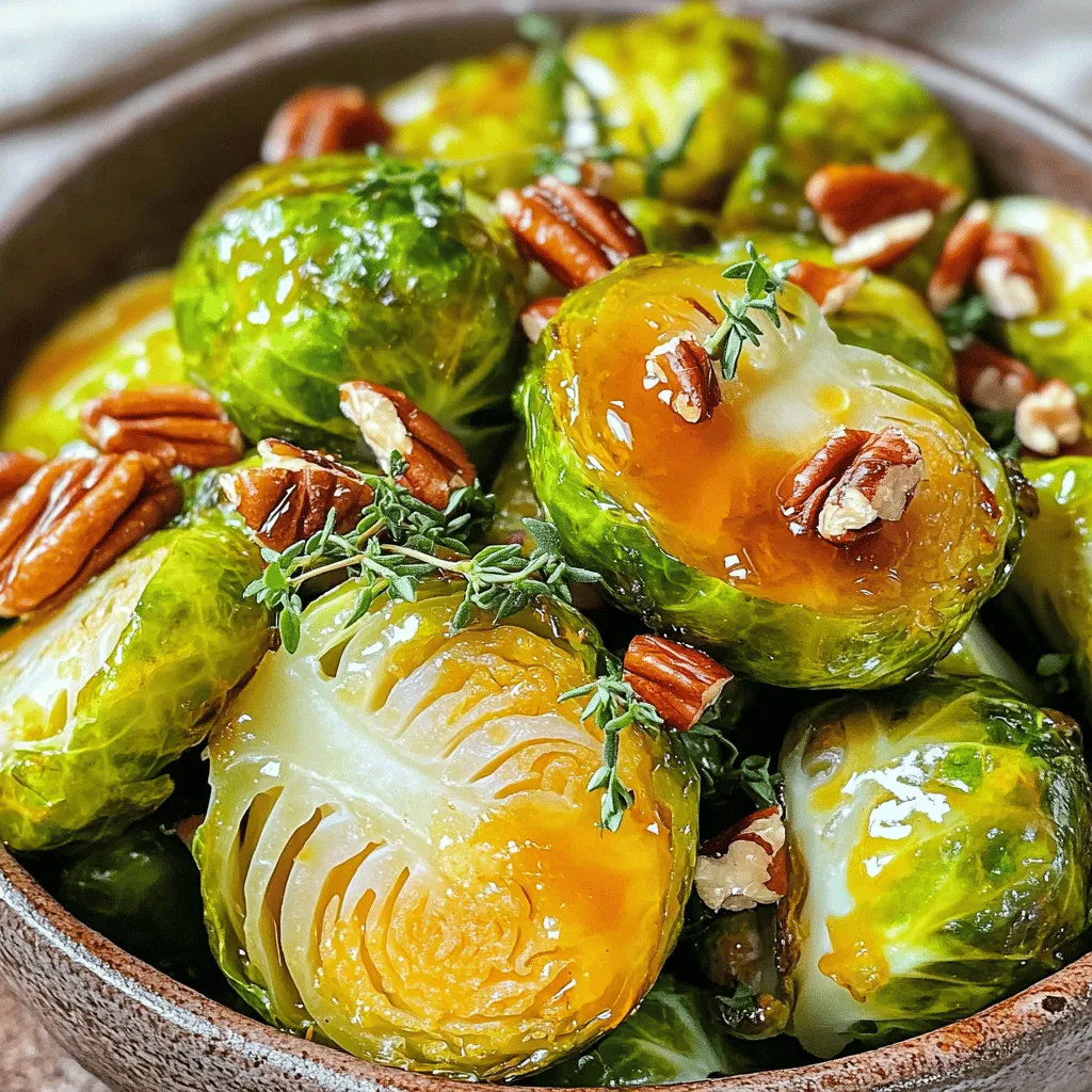 Maple Glazed Brussels Sprouts Flavorful and Easy Recipe