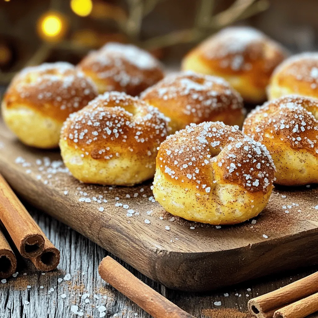 Cinnamon Sugar Pretzel Bites Tasty Snack Recipe