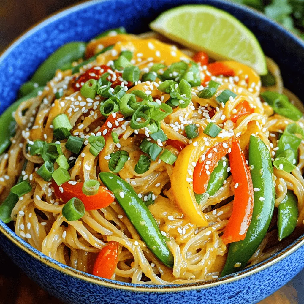 Spicy Peanut Butter Noodles Tasty and Easy Delight