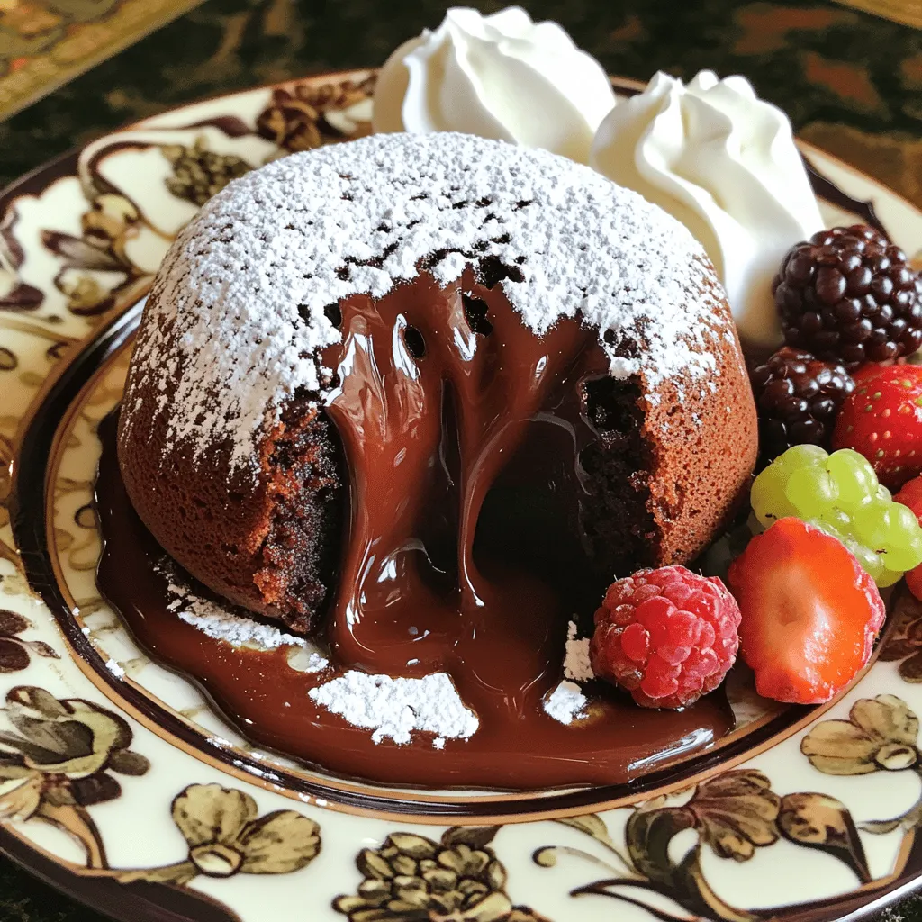 Irresistible Chocolate Lava Cake Easy Delightful Recipe