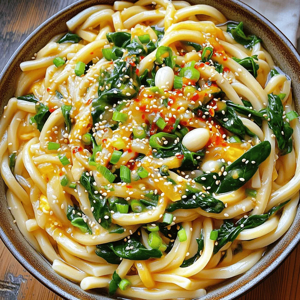 Spicy Garlic Butter Udon Noodles Flavorful Delight