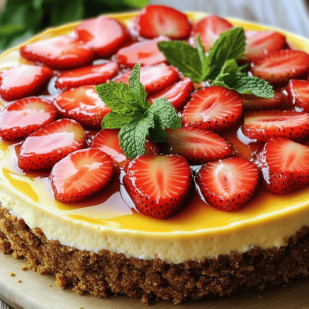 Strawberry Cheesecake Delight Easy and Tasty Recipe