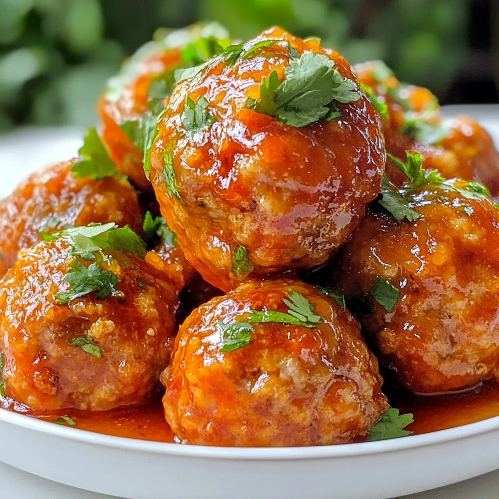 Spicy Honey Sriracha Meatballs Irresistible Flavor Boost