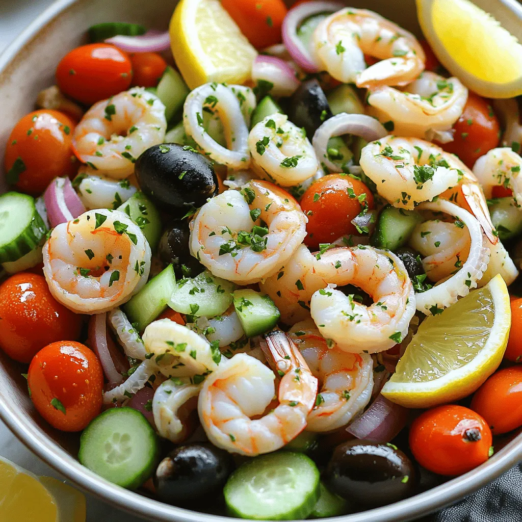 Italian Seafood Salad Fresh and Flavorful Recipe