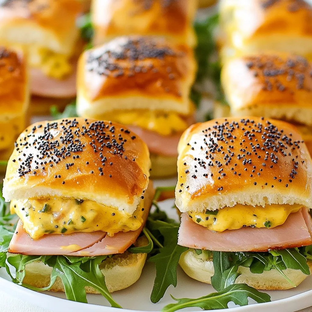Ham and Havarti Sliders Tasty and Simple Recipe