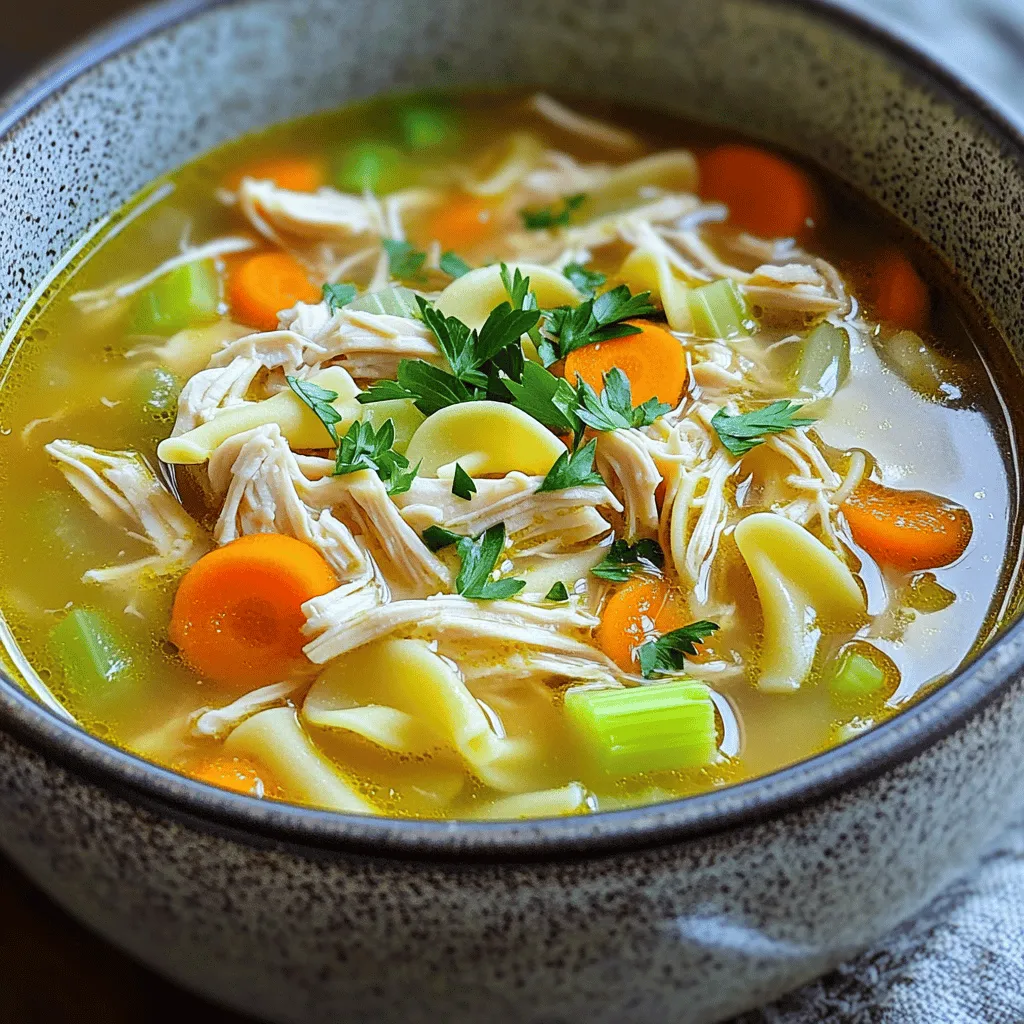 Instant Pot Chicken Noodle Soup Quick and Tasty Meal