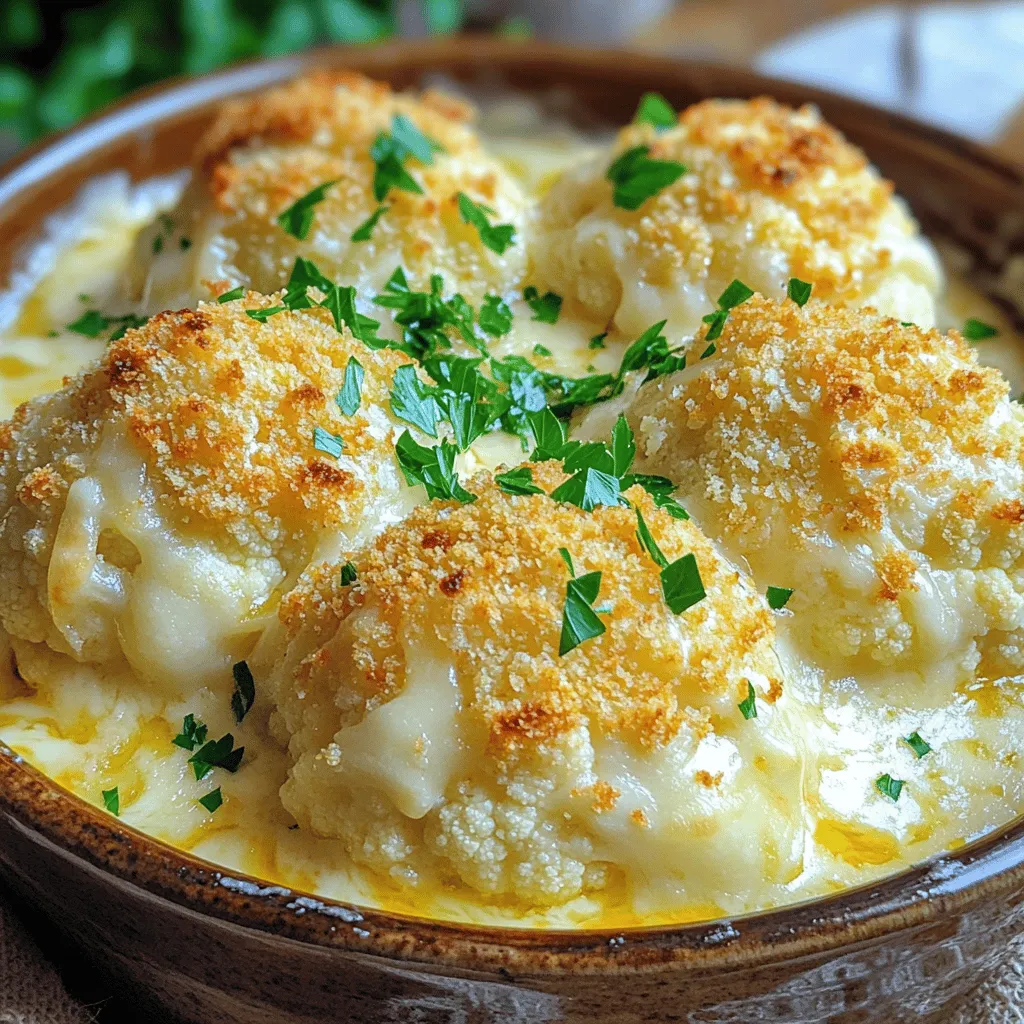 Cheesy Cauliflower Bake Simple and Tasty Dish