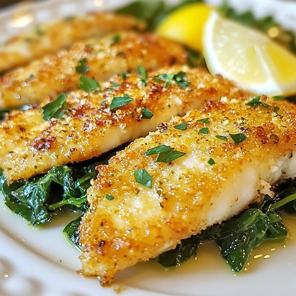 Parmesan Crusted Tilapia Easy and Tasty Recipe