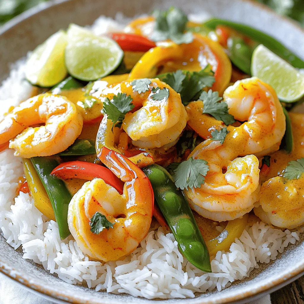Coconut Curry Shrimp Flavor-Packed Delight to Savor