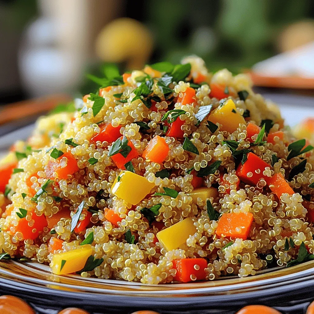 Lemon Herb Quinoa Pilaf Flavorful and Nourishing Dish