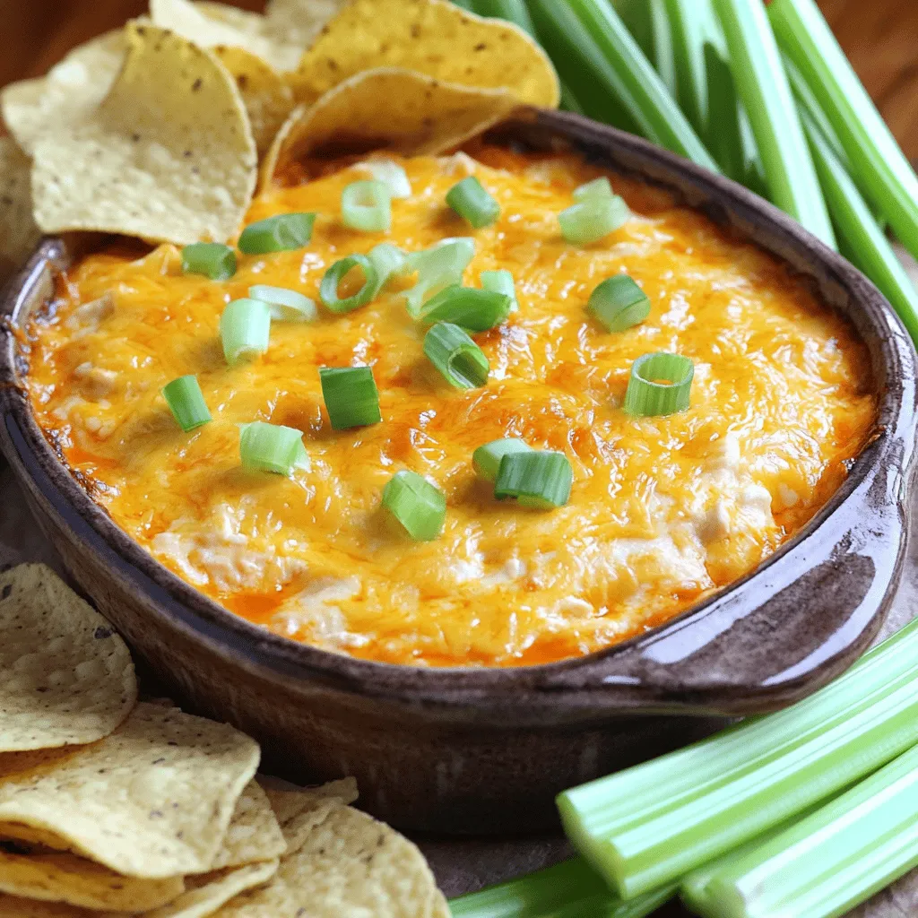 Buffalo Chicken Dip Irresistible Party Favorite Treat