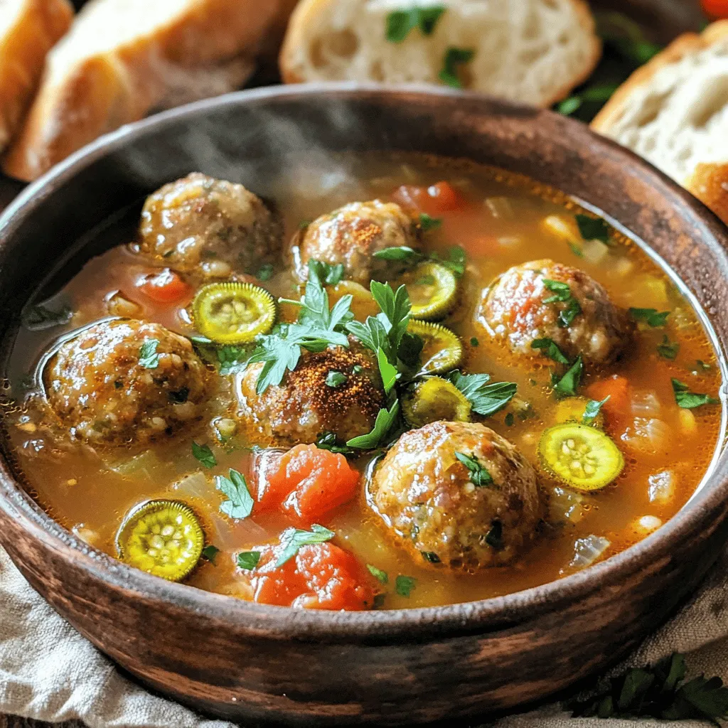 Cajun Meatball Stew Hearty and Flavorful Recipe
