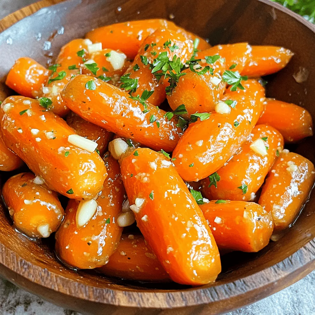 Honey Garlic Glazed Carrots Irresistible Side Dish