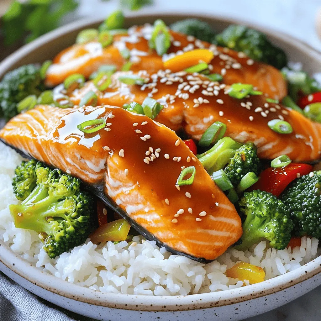 Teriyaki Salmon Rice Bowls Flavorful and Easy Recipe
