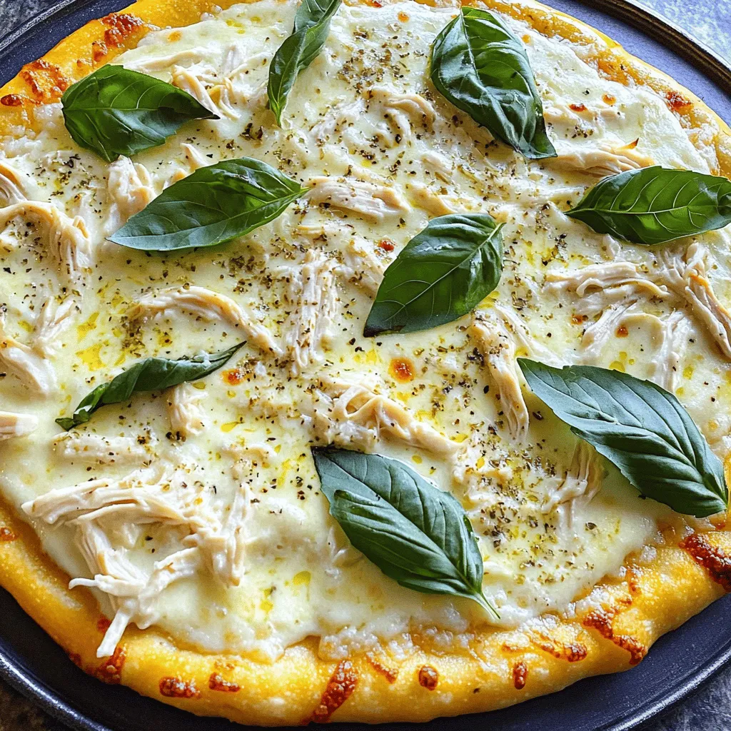 Chicken Alfredo Pizza Flavorful and Easy Recipe