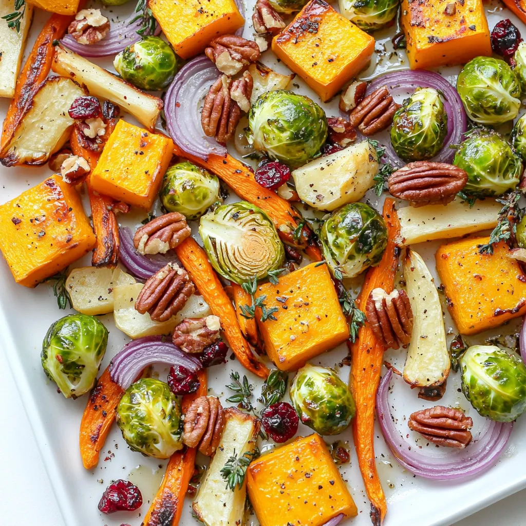 Sheet Pan Roasted Fall Veggies Simple and Tasty Meal