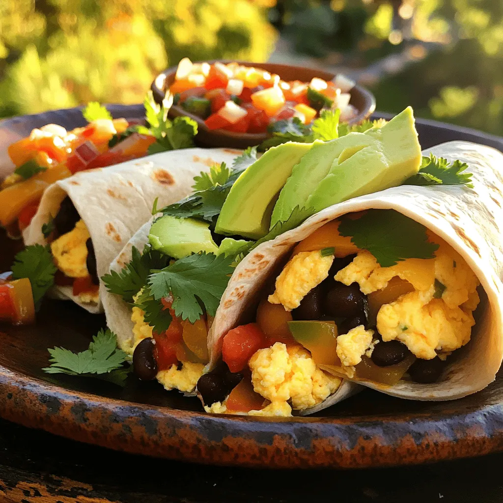 Savory Breakfast Burritos Flavorful and Easy Recipe
