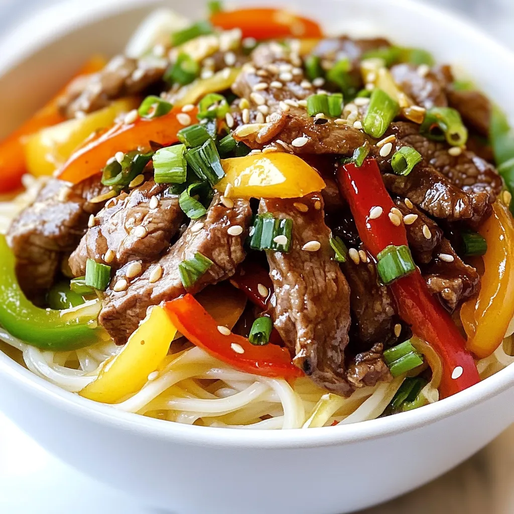 Hoisin Beef Noodles Flavorful and Simple Recipe