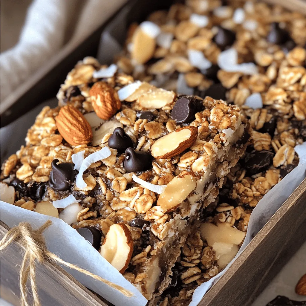 Savory Homemade Granola Bars Quick and Easy Recipe