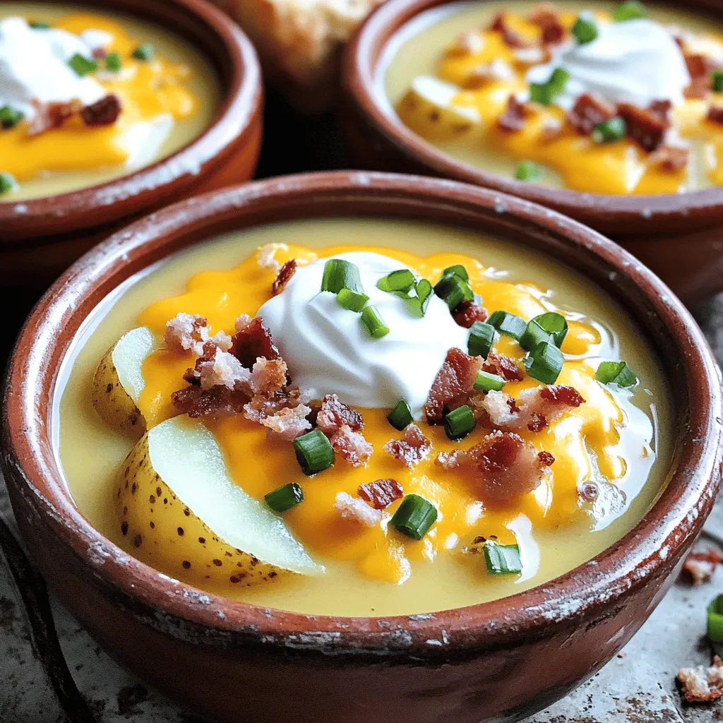 Slow Cooker Loaded Potato Soup Comforting and Rich Dish