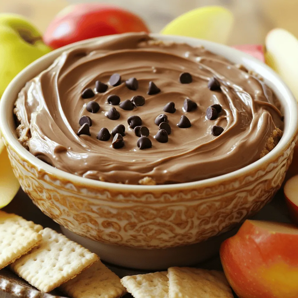 Chocolate Chip Cookie Dough Dip Irresistible Treat