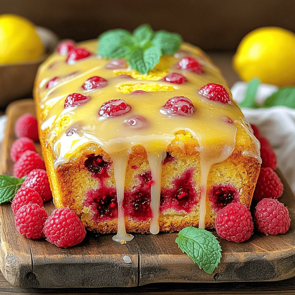 Lemon Raspberry Loaf Delightful Fresh Baking Recipe