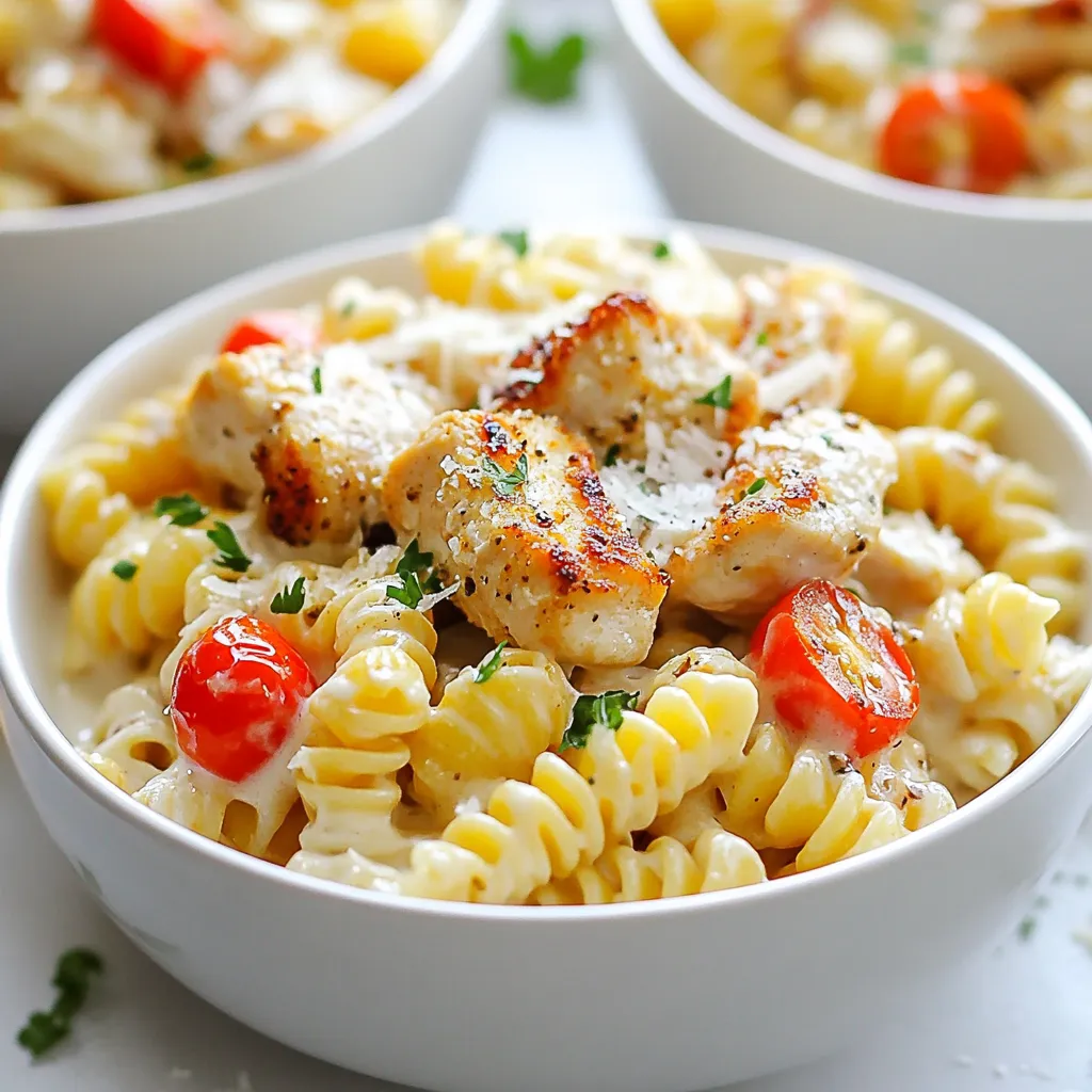 Cajun Garlic Chicken Rotini Tasty Weeknight Dinner