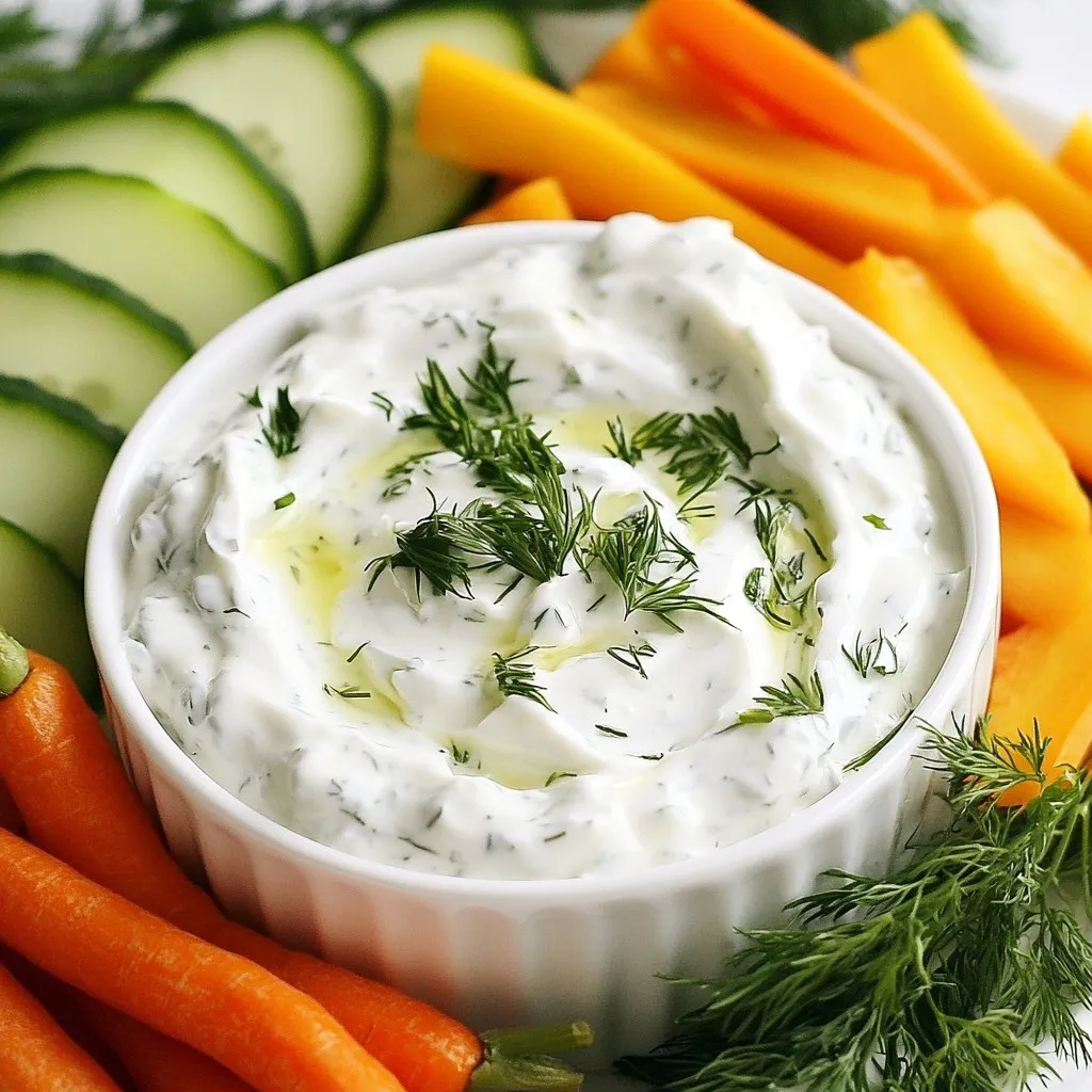 Greek Yogurt Ranch Dip Flavorful and Fresh Delight