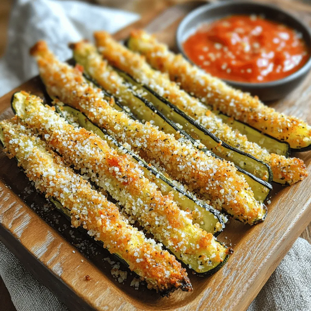 Crispy Baked Zucchini Fries Easy and Delicious Snack