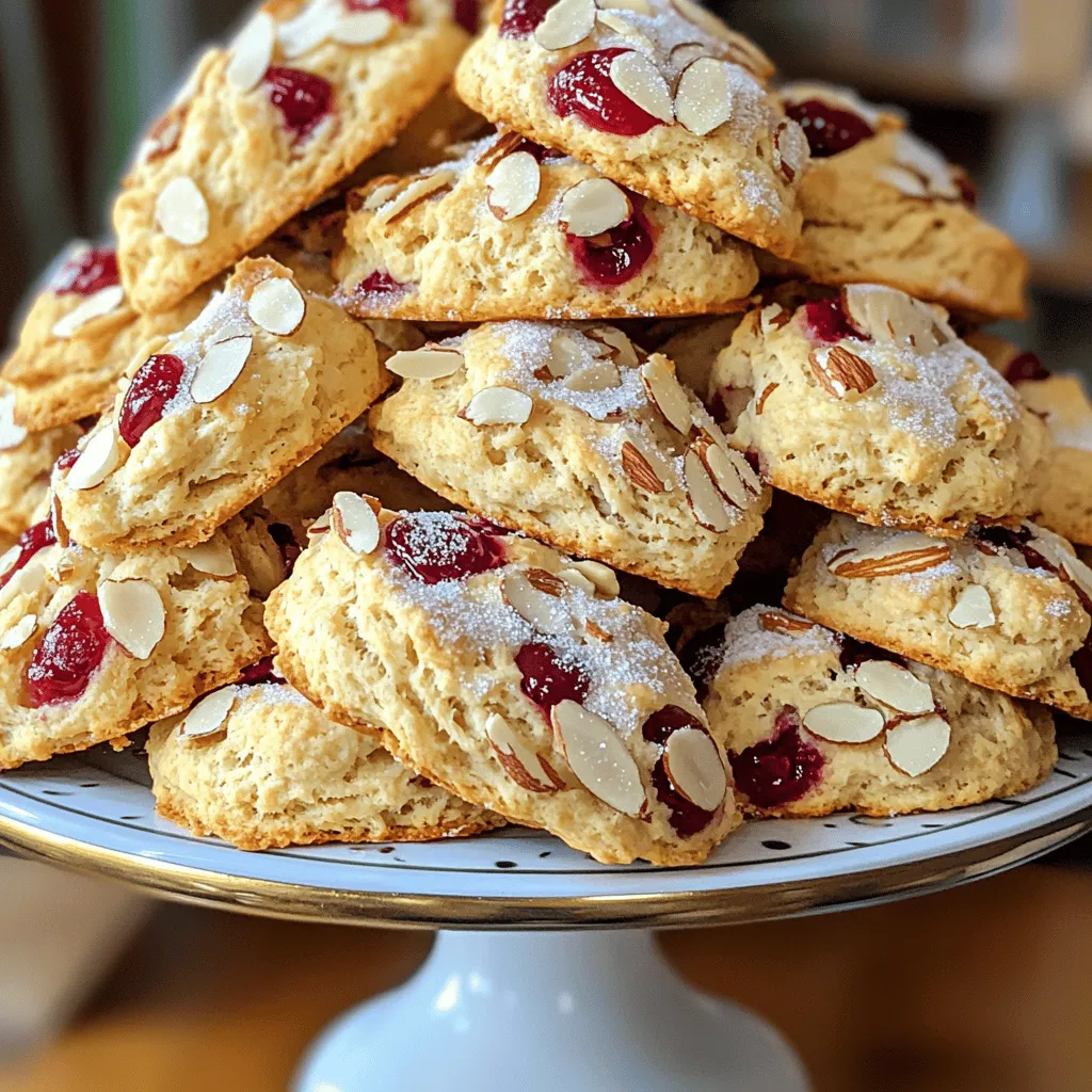 Cherry Almond Scones Delightful and Simple Recipe