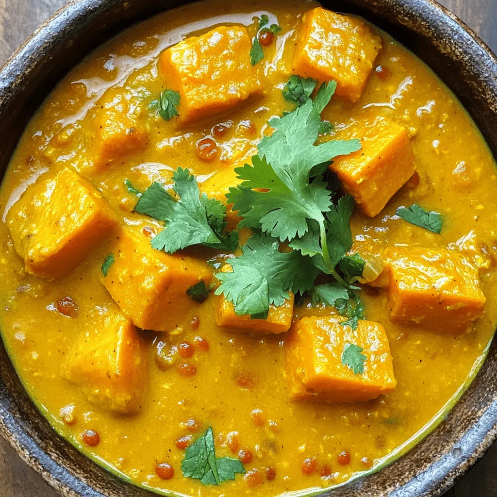 Pumpkin Lentil Curry Hearty and Flavorful Recipe