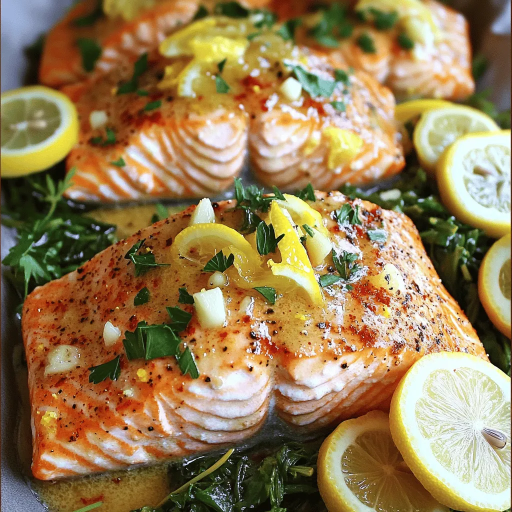 Lemon Garlic Butter Salmon Simple and Flavorful Dish