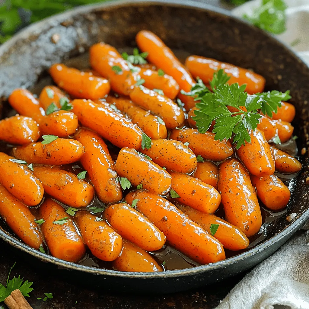 Maple Glazed Carrots Perfectly Sweet and Tender Dish
