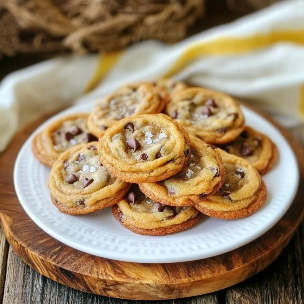 Chewy Brown Butter Chocolate Chip Cookies Recipe