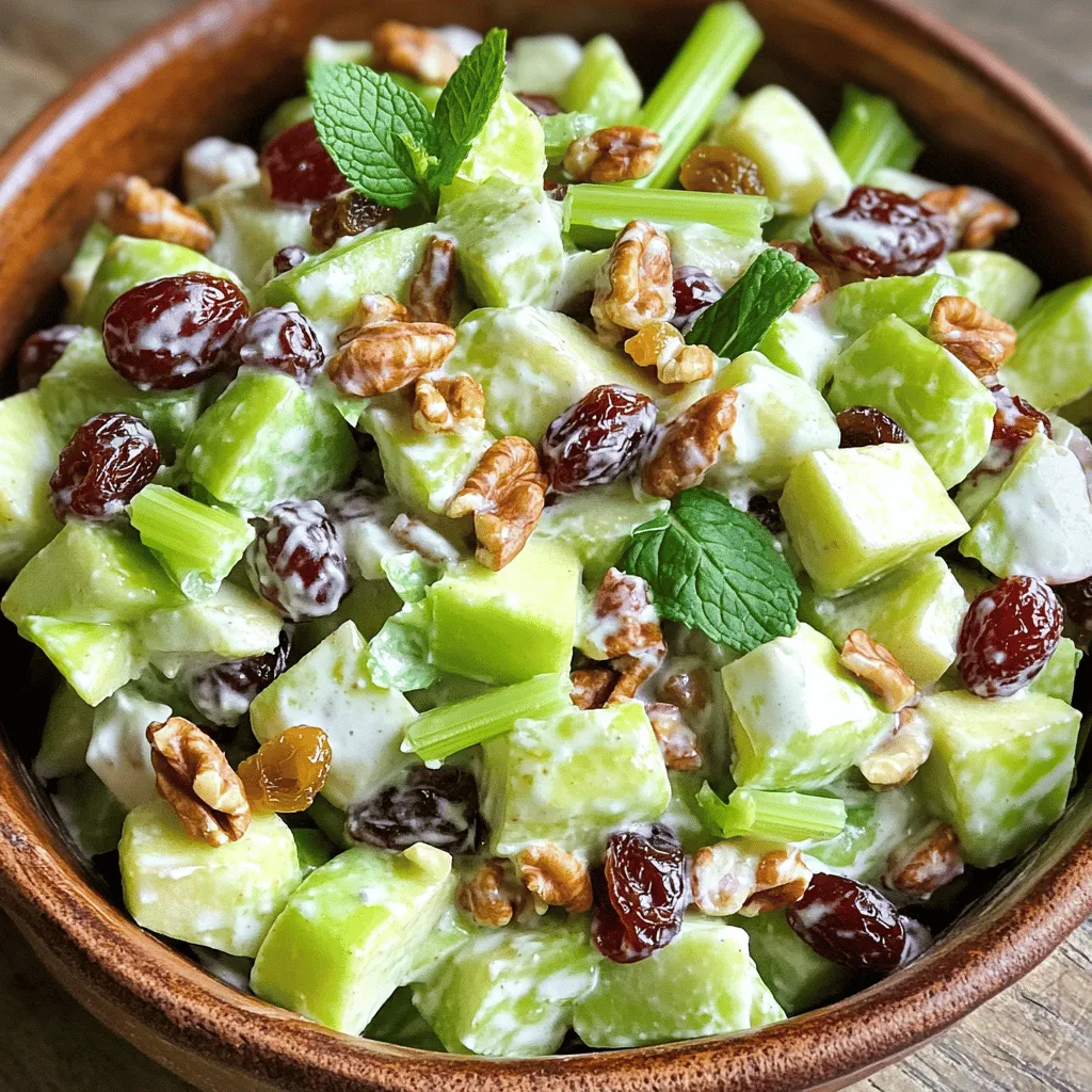 Classic Waldorf Salad Fresh and Flavorful Delight
