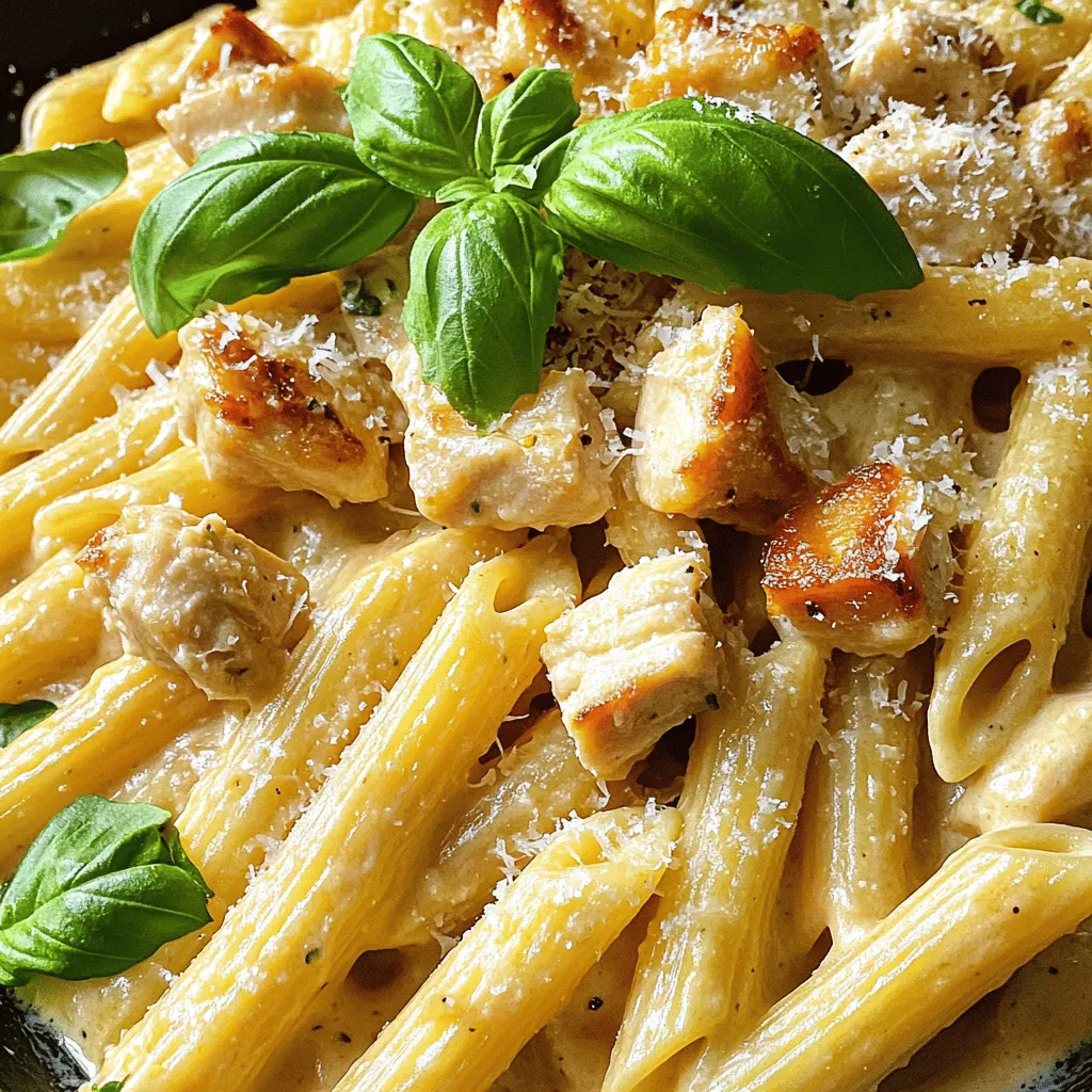 Creamy Chicken Penne Delightful and Simple Dinner