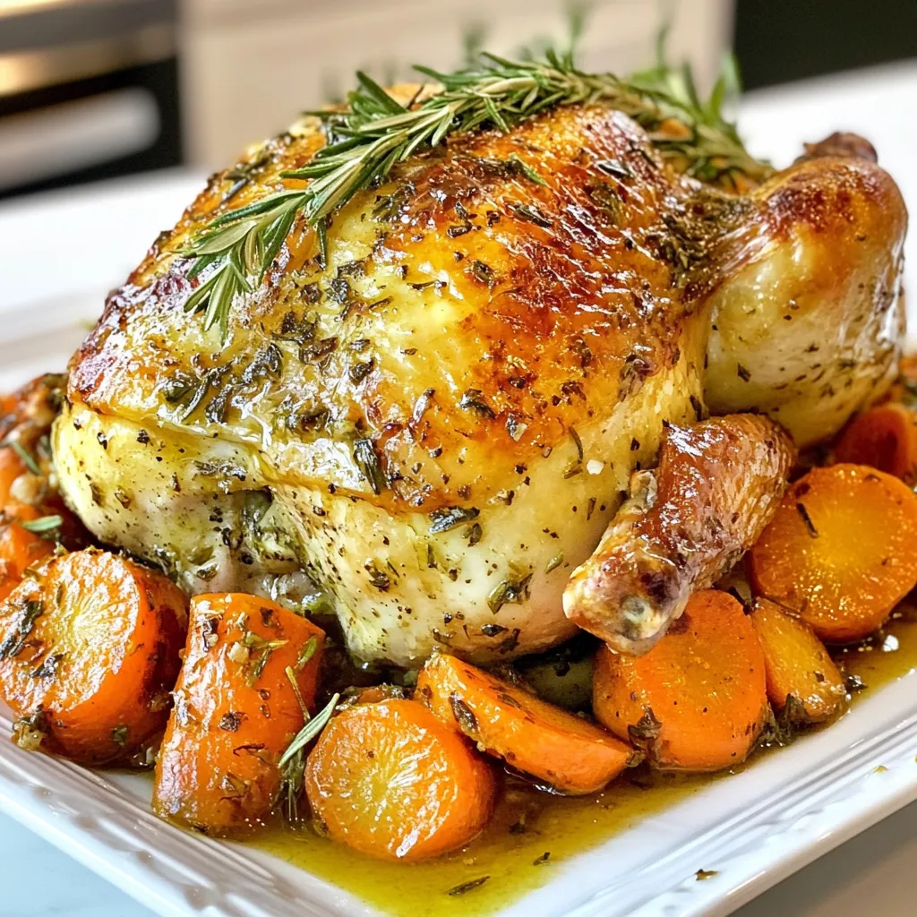 Garlic Herb Roasted Chicken Juicy and Flavorful Dish