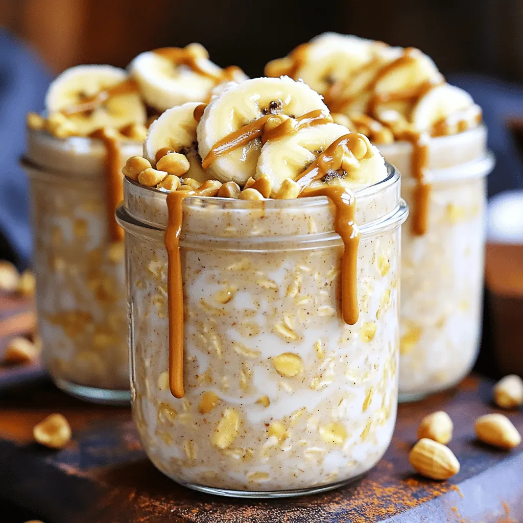Peanut Butter Banana Overnight Oats Simple Delight